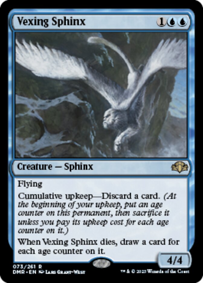 Vexing Sphinx [Dominaria Remastered] | The Clever Kobold