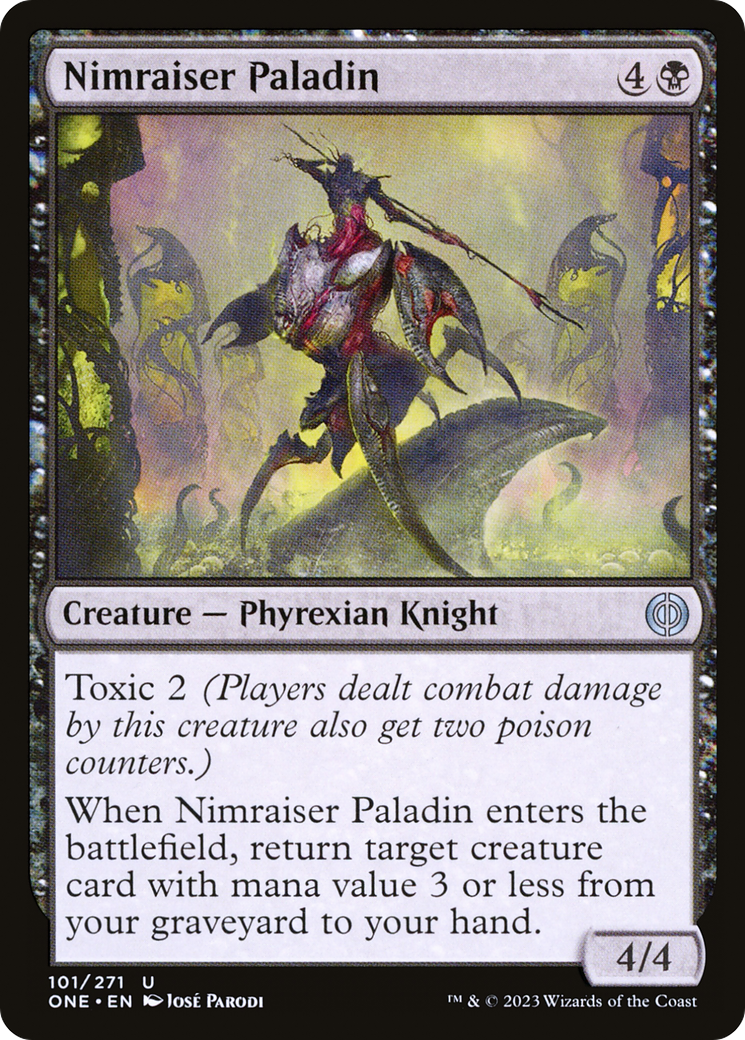 Nimraiser Paladin [Phyrexia: All Will Be One] | The Clever Kobold