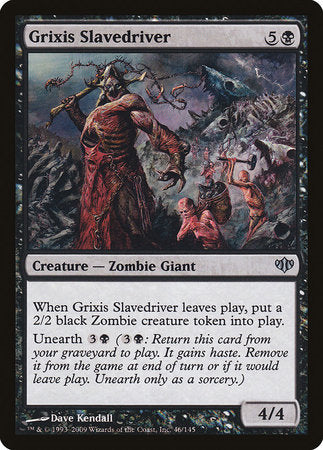 Grixis Slavedriver [Conflux] | The Clever Kobold