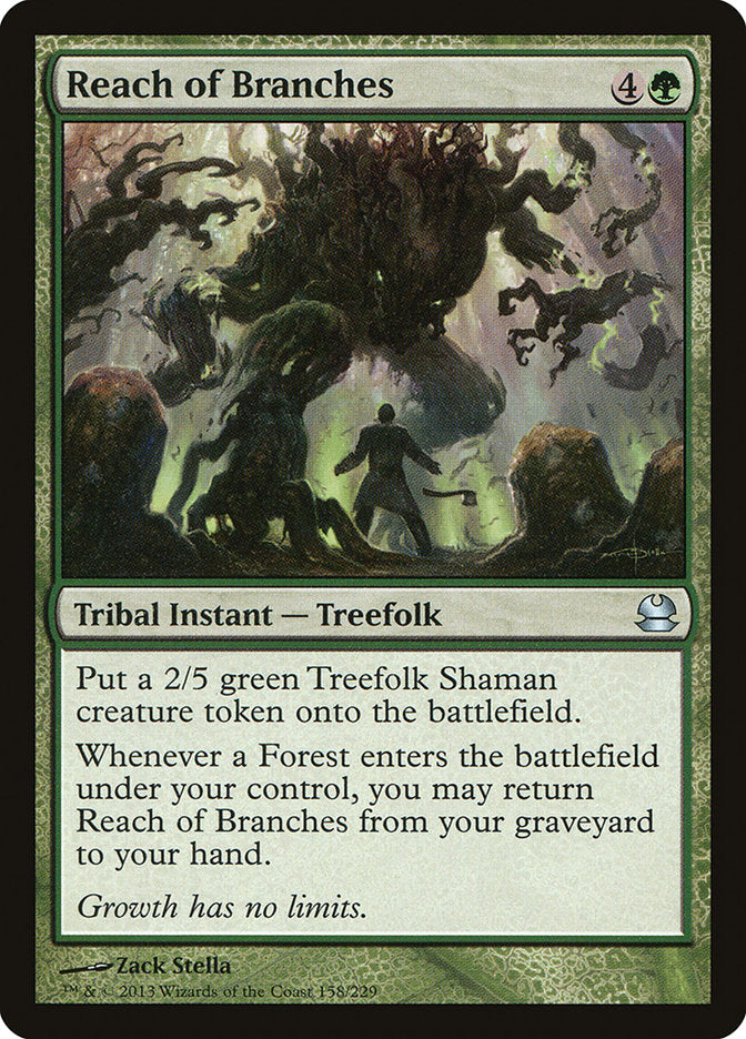 Reach of Branches [Modern Masters] | The Clever Kobold
