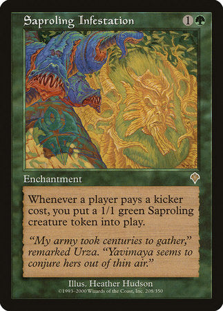 Saproling Infestation [Invasion] | The Clever Kobold