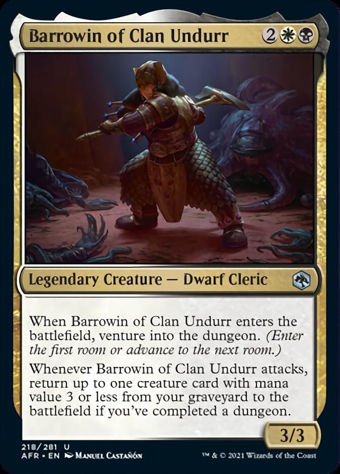 Barrowin of Clan Undurr [Dungeons & Dragons: Adventures in the Forgotten Realms] | The Clever Kobold