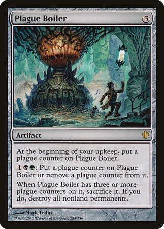 Plague Boiler [Commander 2013] | The Clever Kobold