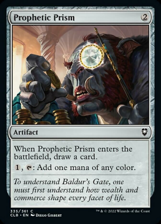 Prophetic Prism [Commander Legends: Battle for Baldur's Gate] | The Clever Kobold