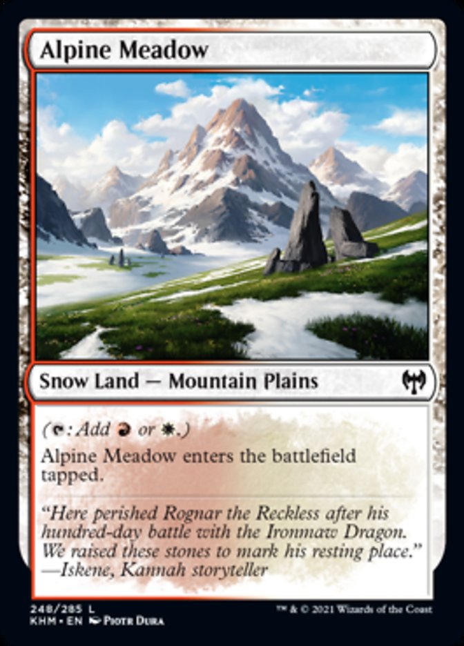 Alpine Meadow [Kaldheim] | The Clever Kobold