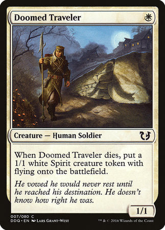 Doomed Traveler [Duel Decks: Blessed vs. Cursed] | The Clever Kobold