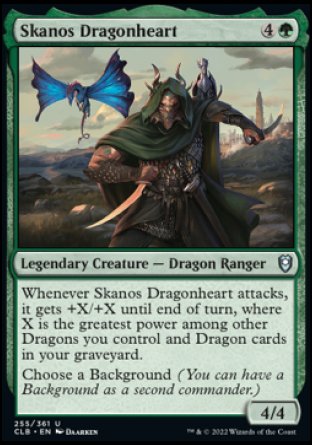 Skanos Dragonheart [Commander Legends: Battle for Baldur's Gate] | The Clever Kobold