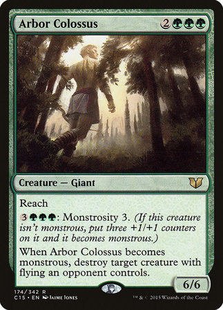 Arbor Colossus [Commander 2015] | The Clever Kobold