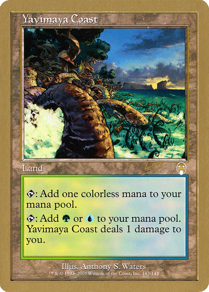 Yavimaya Coast (Raphael Levy) [World Championship Decks 2002] | The Clever Kobold