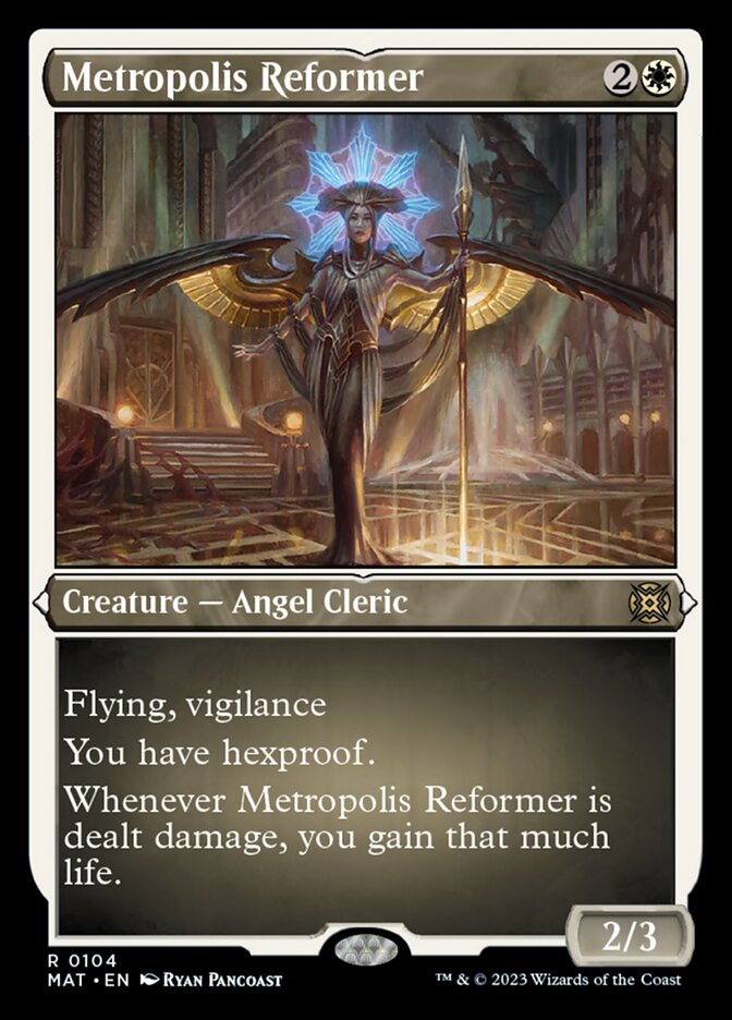 Metropolis Reformer (Foil Etched) [March of the Machine: The Aftermath] | The Clever Kobold