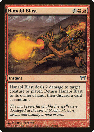 Hanabi Blast [Champions of Kamigawa] | The Clever Kobold