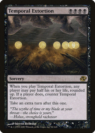 Temporal Extortion [Planar Chaos] | The Clever Kobold