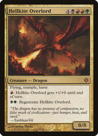 Hellkite Overlord [Shards of Alara] | The Clever Kobold