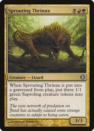 Sprouting Thrinax [Shards of Alara] | The Clever Kobold