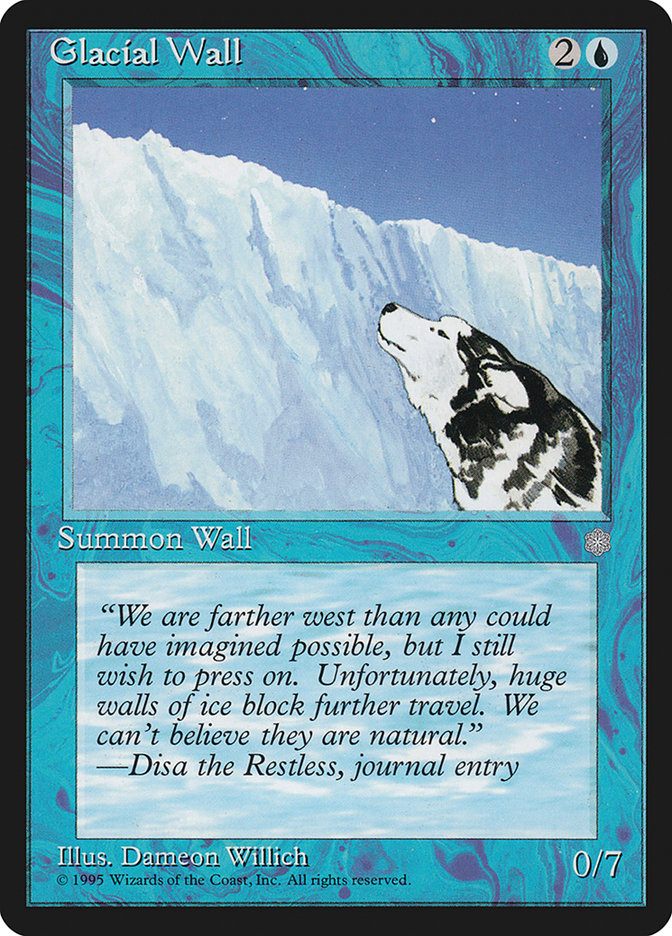 Glacial Wall [Ice Age] | The Clever Kobold