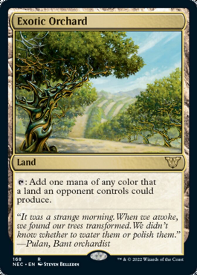 Exotic Orchard [Kamigawa: Neon Dynasty Commander] | The Clever Kobold