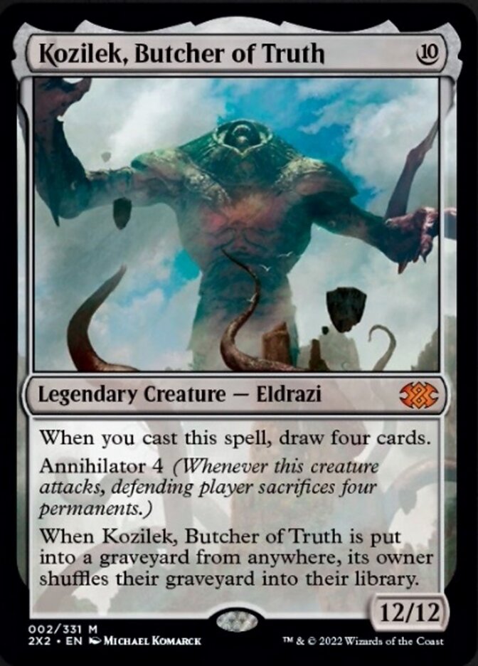 Kozilek, Butcher of Truth [Double Masters 2022] | The Clever Kobold