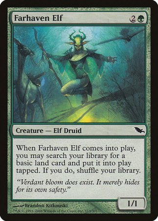 Farhaven Elf [Shadowmoor] | The Clever Kobold