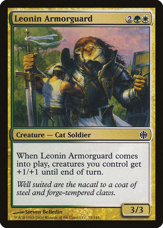 Leonin Armorguard [Alara Reborn] | The Clever Kobold