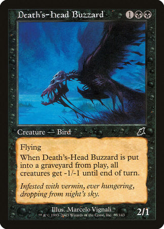 Death's-Head Buzzard [Scourge] | The Clever Kobold