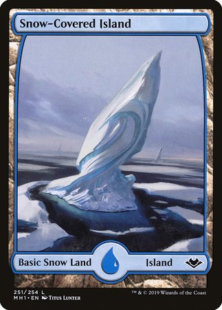 Snow-Covered Island [Modern Horizons] | The Clever Kobold