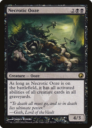 Necrotic Ooze [Scars of Mirrodin] | The Clever Kobold