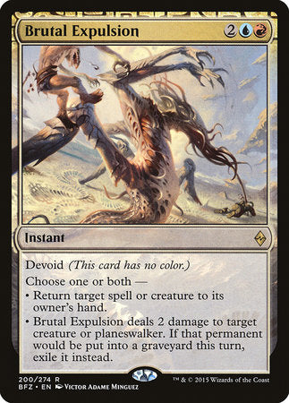 Brutal Expulsion [Battle for Zendikar] | The Clever Kobold