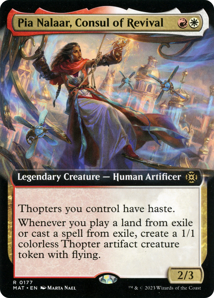 Pia Nalaar, Consul of Revival (Extended Art) [March of the Machine: The Aftermath] | The Clever Kobold