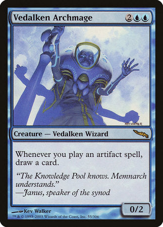 Vedalken Archmage [Mirrodin] | The Clever Kobold