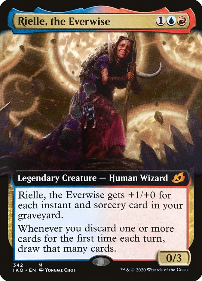 Rielle, the Everwise (Extended Art) [Ikoria: Lair of Behemoths] | The Clever Kobold