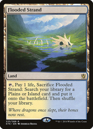 Flooded Strand [Khans of Tarkir] | The Clever Kobold