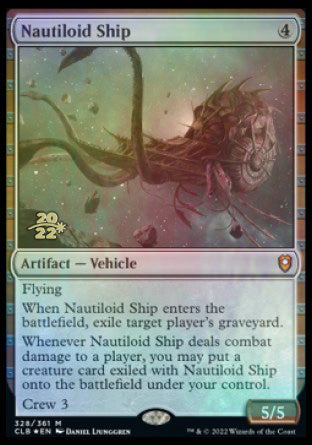 Nautiloid Ship [Commander Legends: Battle for Baldur's Gate Prerelease Promos] | The Clever Kobold