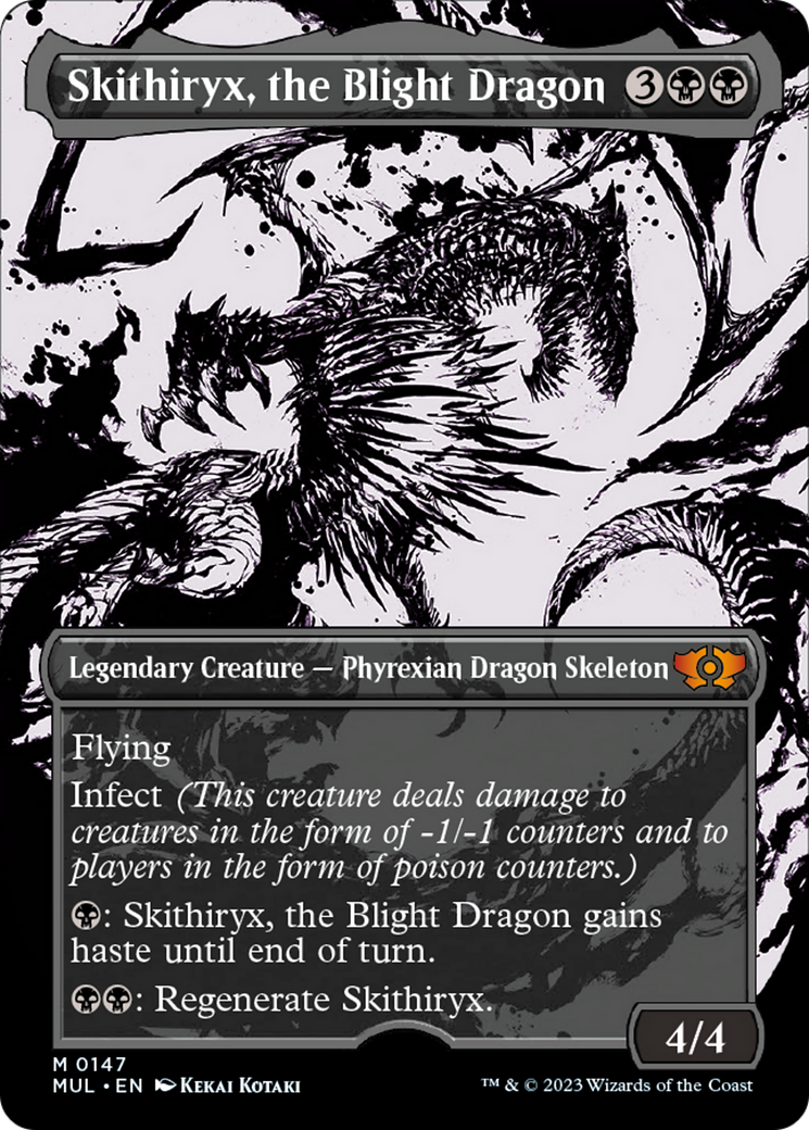 Skithiryx, the Blight Dragon (Halo Foil) [Multiverse Legends] | The Clever Kobold