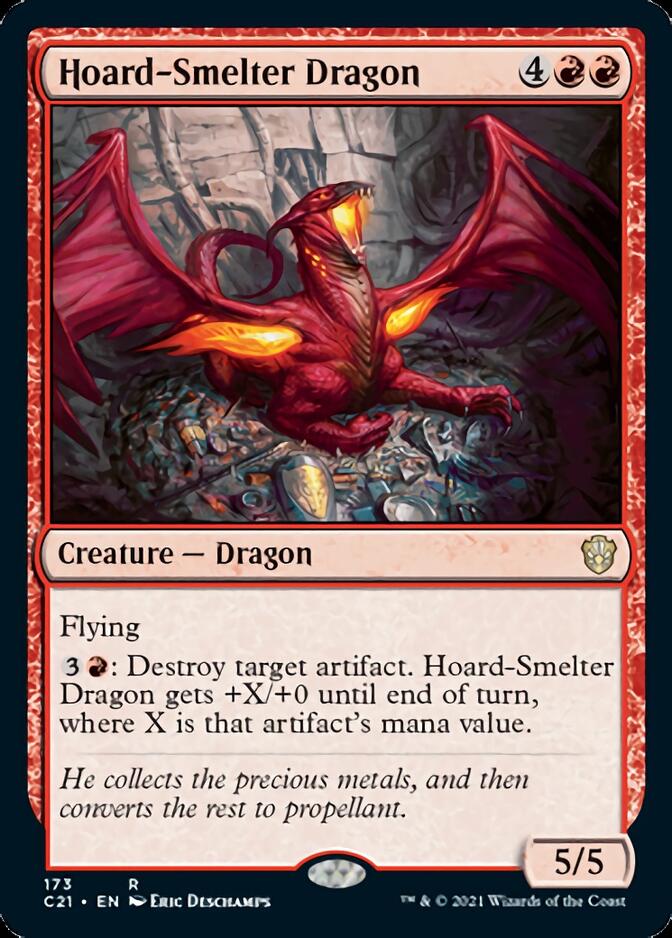 Hoard-Smelter Dragon [Commander 2021] | The Clever Kobold