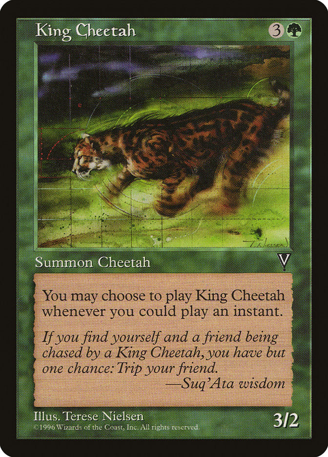 King Cheetah [Visions] | The Clever Kobold