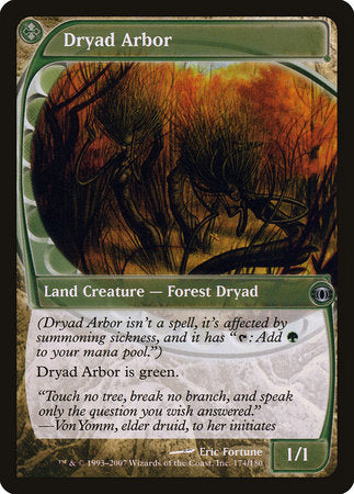 Dryad Arbor [Future Sight] | The Clever Kobold