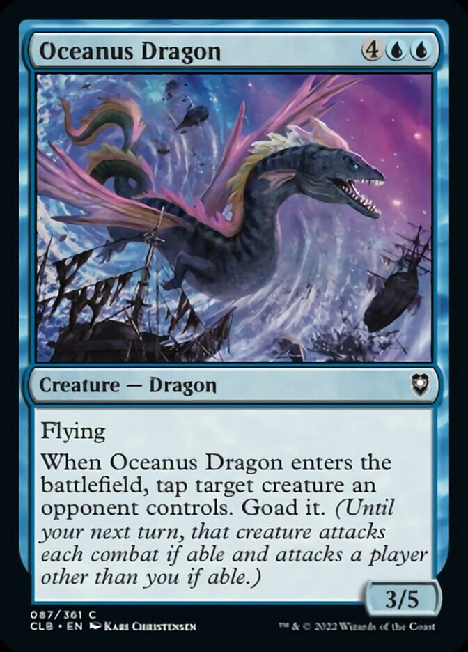 Oceanus Dragon [Commander Legends: Battle for Baldur's Gate] | The Clever Kobold