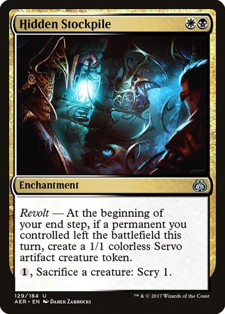 Hidden Stockpile [Aether Revolt] | The Clever Kobold