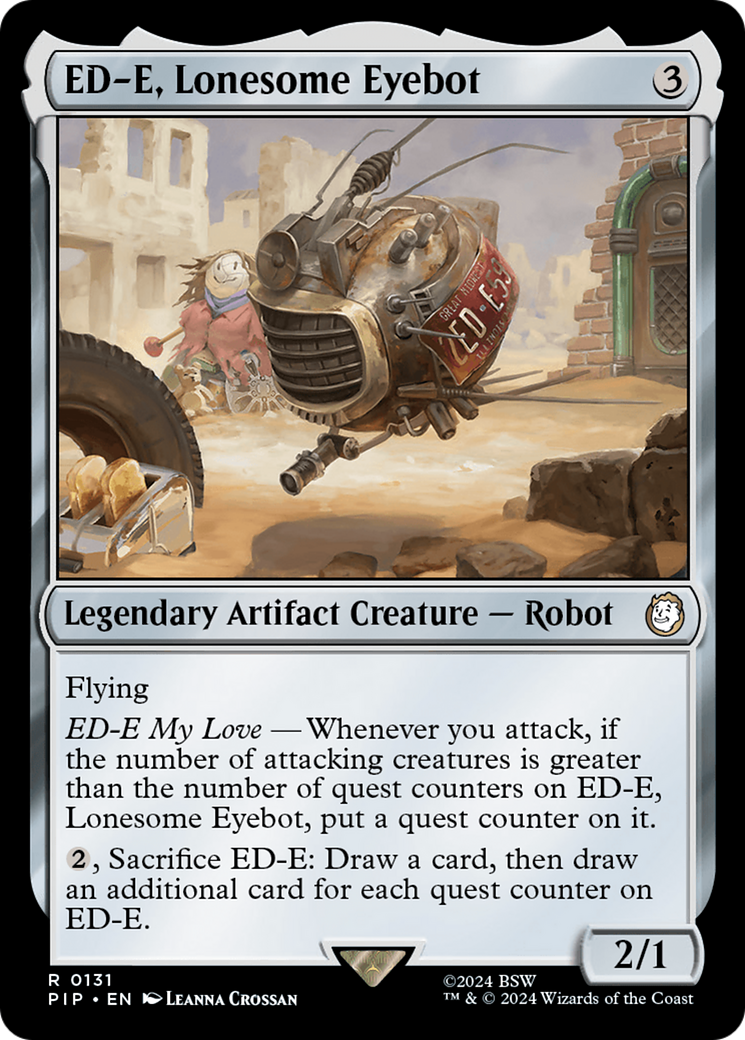 ED-E, Lonesome Eyebot [Fallout] | The Clever Kobold