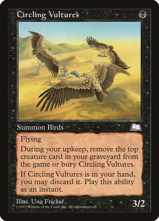 Circling Vultures [Weatherlight] | The Clever Kobold