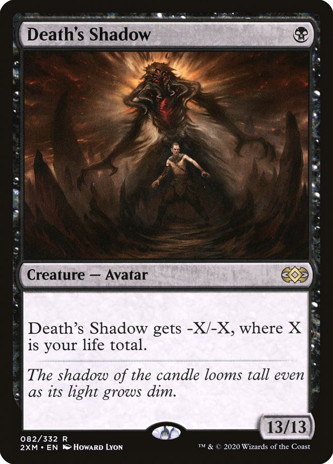 Death's Shadow [Double Masters] | The Clever Kobold