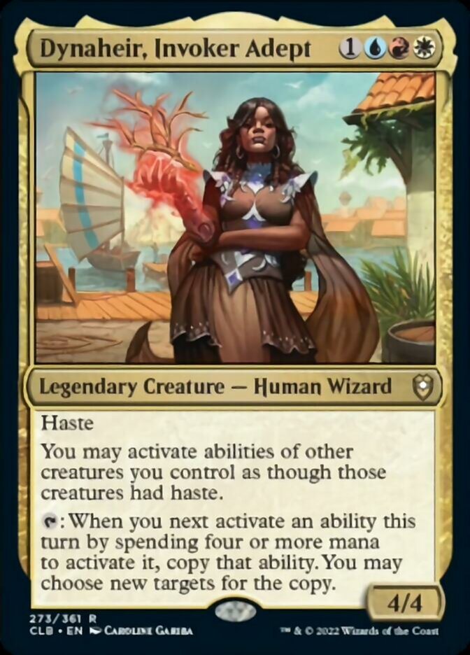 Dynaheir, Invoker Adept [Commander Legends: Battle for Baldur's Gate] | The Clever Kobold