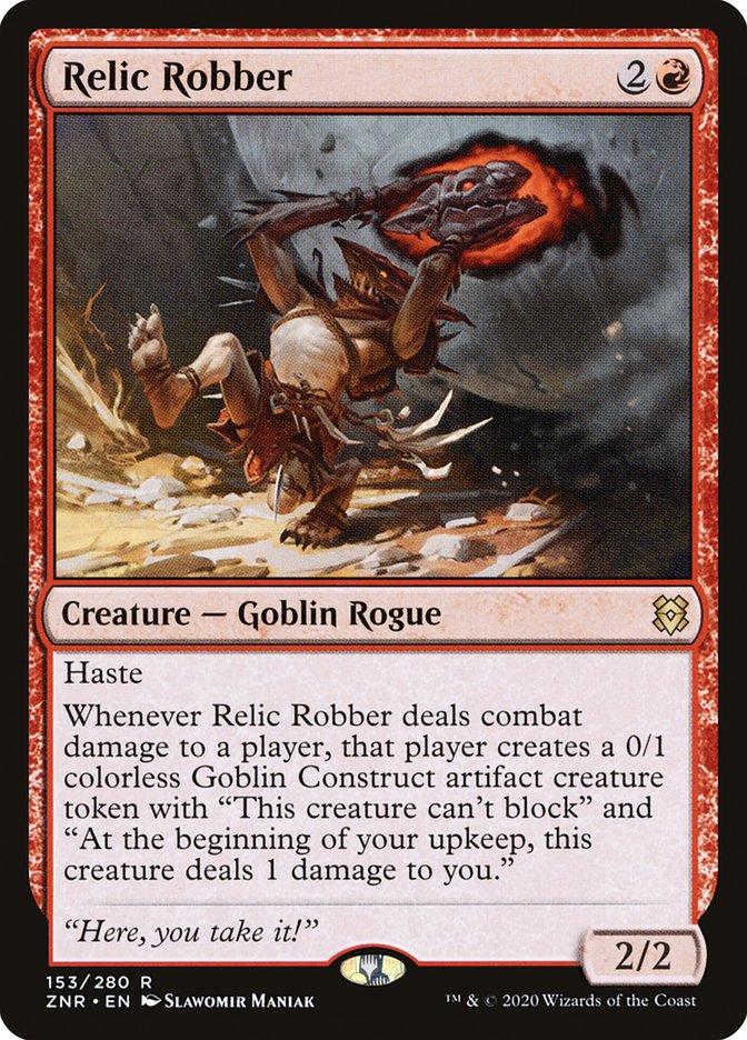 Relic Robber [Zendikar Rising] | The Clever Kobold