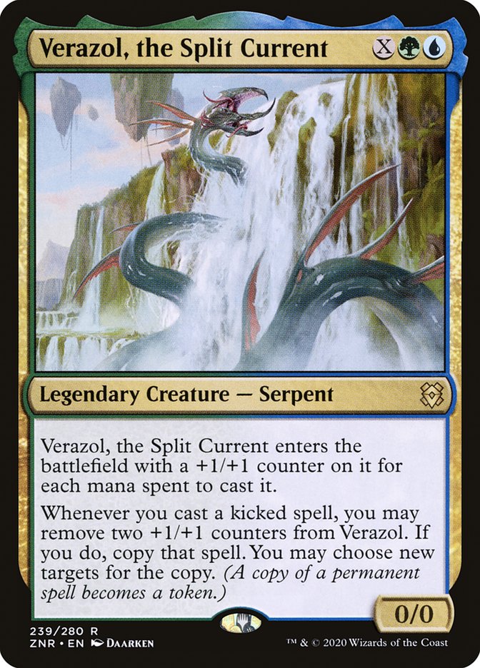 Verazol, the Split Current [Zendikar Rising] | The Clever Kobold