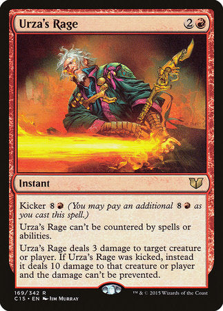 Urza's Rage [Commander 2015] | The Clever Kobold