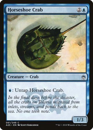 Horseshoe Crab [Masters 25] | The Clever Kobold