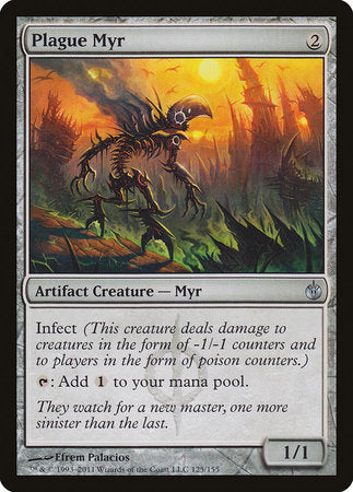 Plague Myr [Mirrodin Besieged] | The Clever Kobold