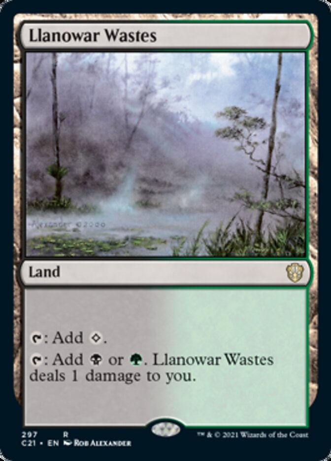 Llanowar Wastes [Commander 2021] | The Clever Kobold