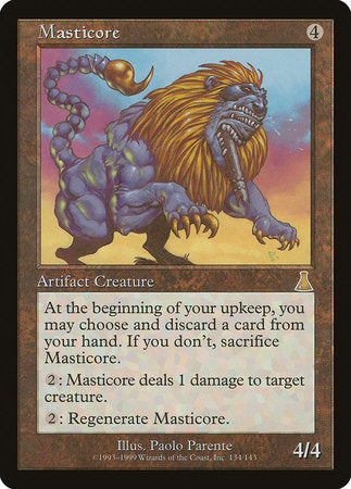 Masticore [Urza's Destiny] | The Clever Kobold