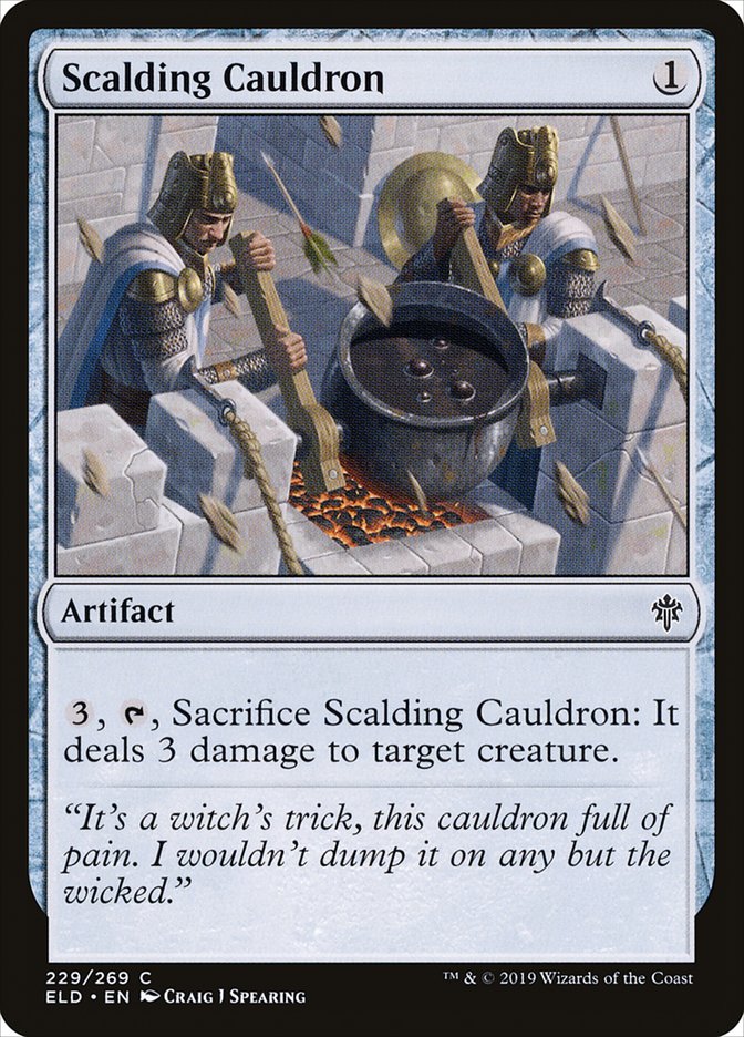 Scalding Cauldron [Throne of Eldraine] | The Clever Kobold